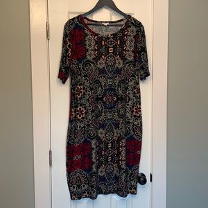 LuLaRoestyle Jc001-4 mid length, short sleeve
